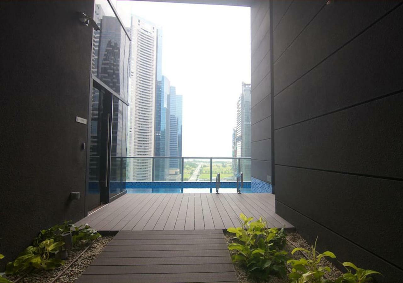 Luxury 2Br Marina Bay Leilighet Singapore Eksteriør bilde